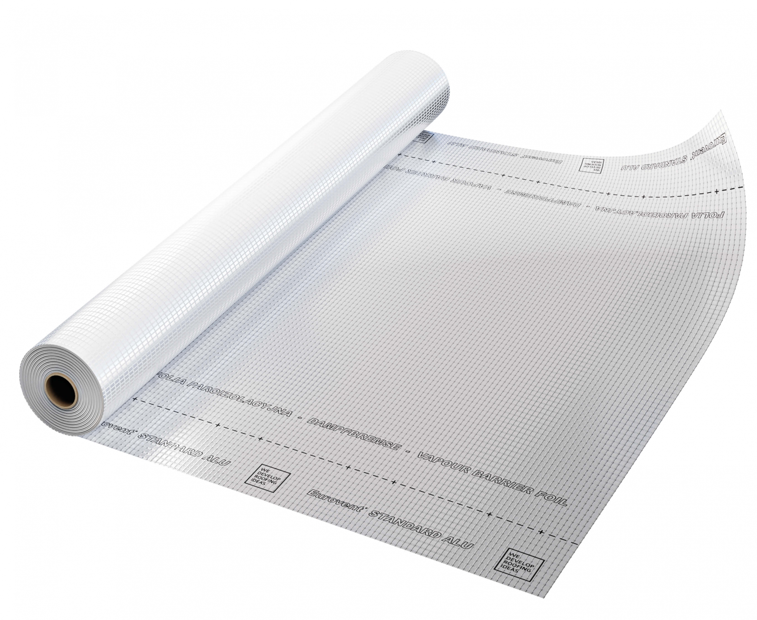 Garo izoliacinė plėvelė Eurovent Standart ALU 90 g/m² Garo izoliacinė plėvelė Eurovent Standart ALU 90 g/m²